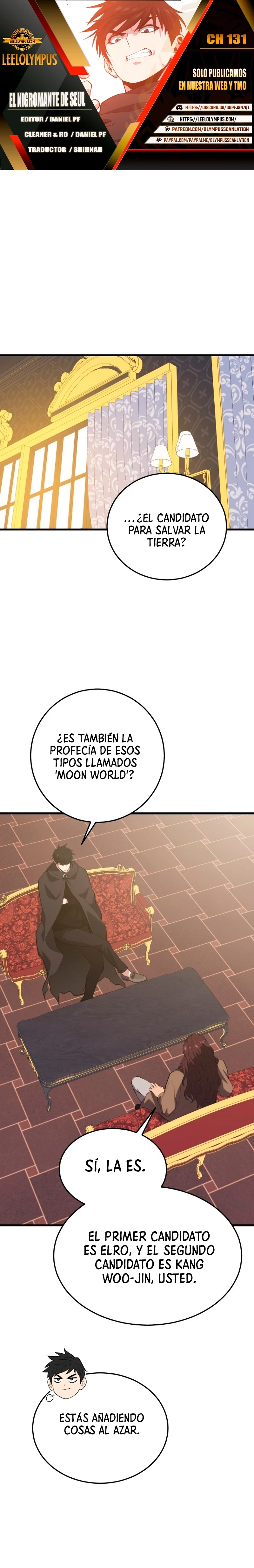 Nigromante de seul capítulo 131 página 1