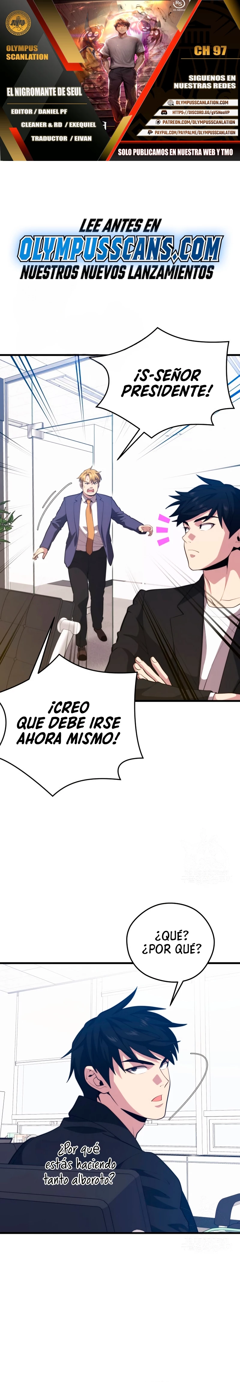Nigromante de seul capítulo 97 página 1