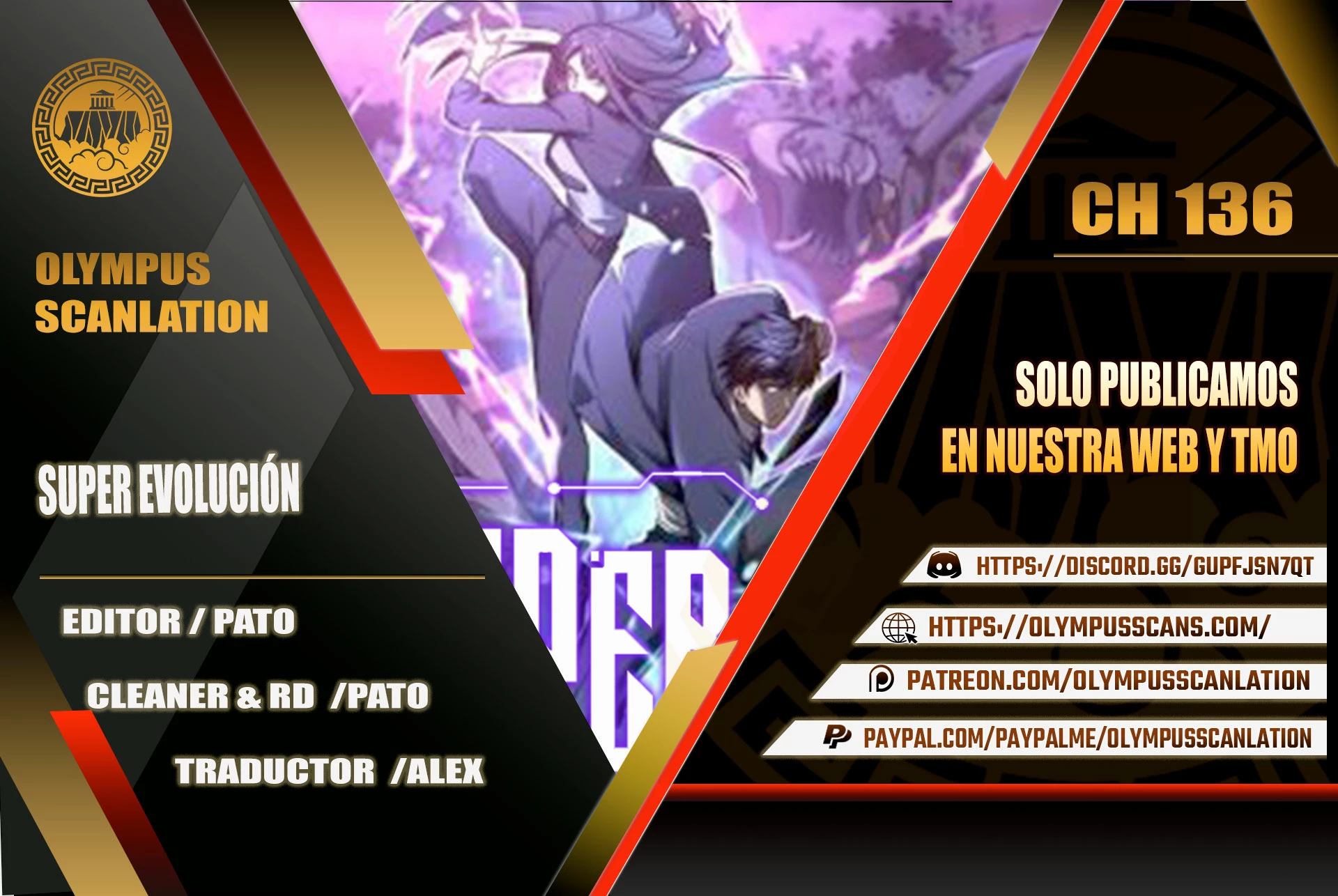 Super Evolución capítulo 136 página 1