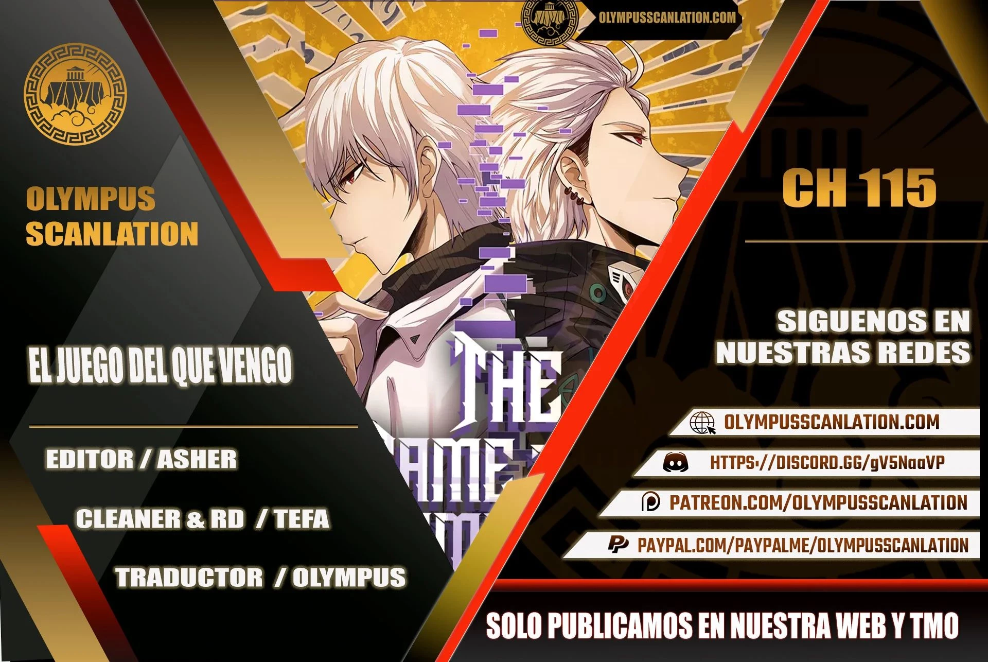 El juego del que vengo capítulo 115 página 2