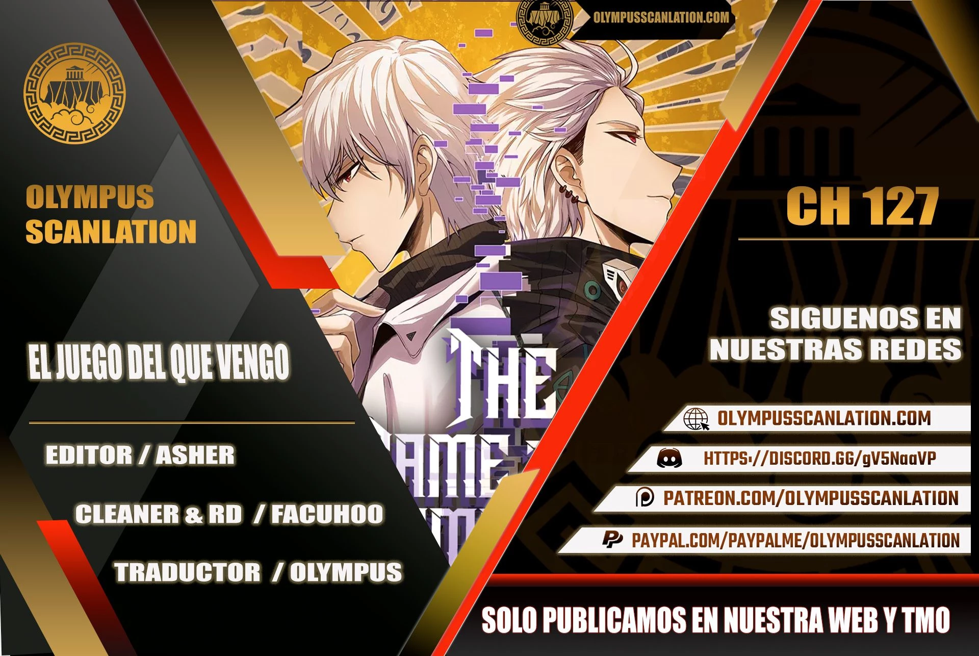 El juego del que vengo capítulo 127 página 2