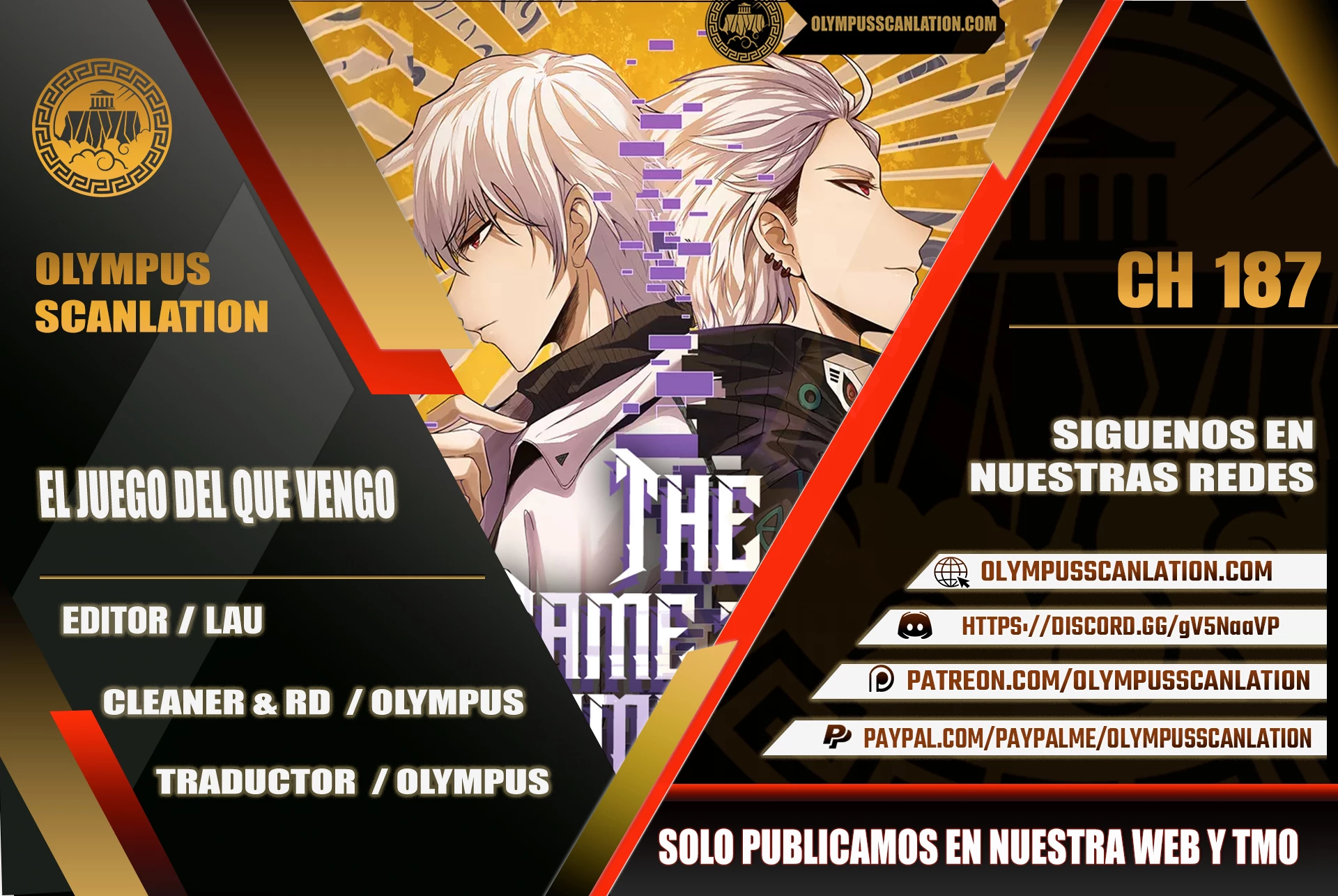 El juego del que vengo capítulo 187 página 1