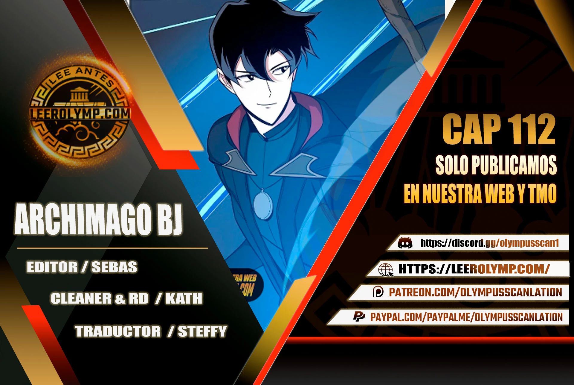 BJ Archimago capítulo 112 página 1