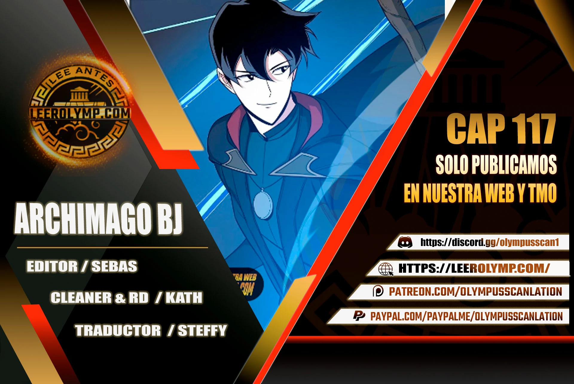 BJ Archimago capítulo 117 página 1