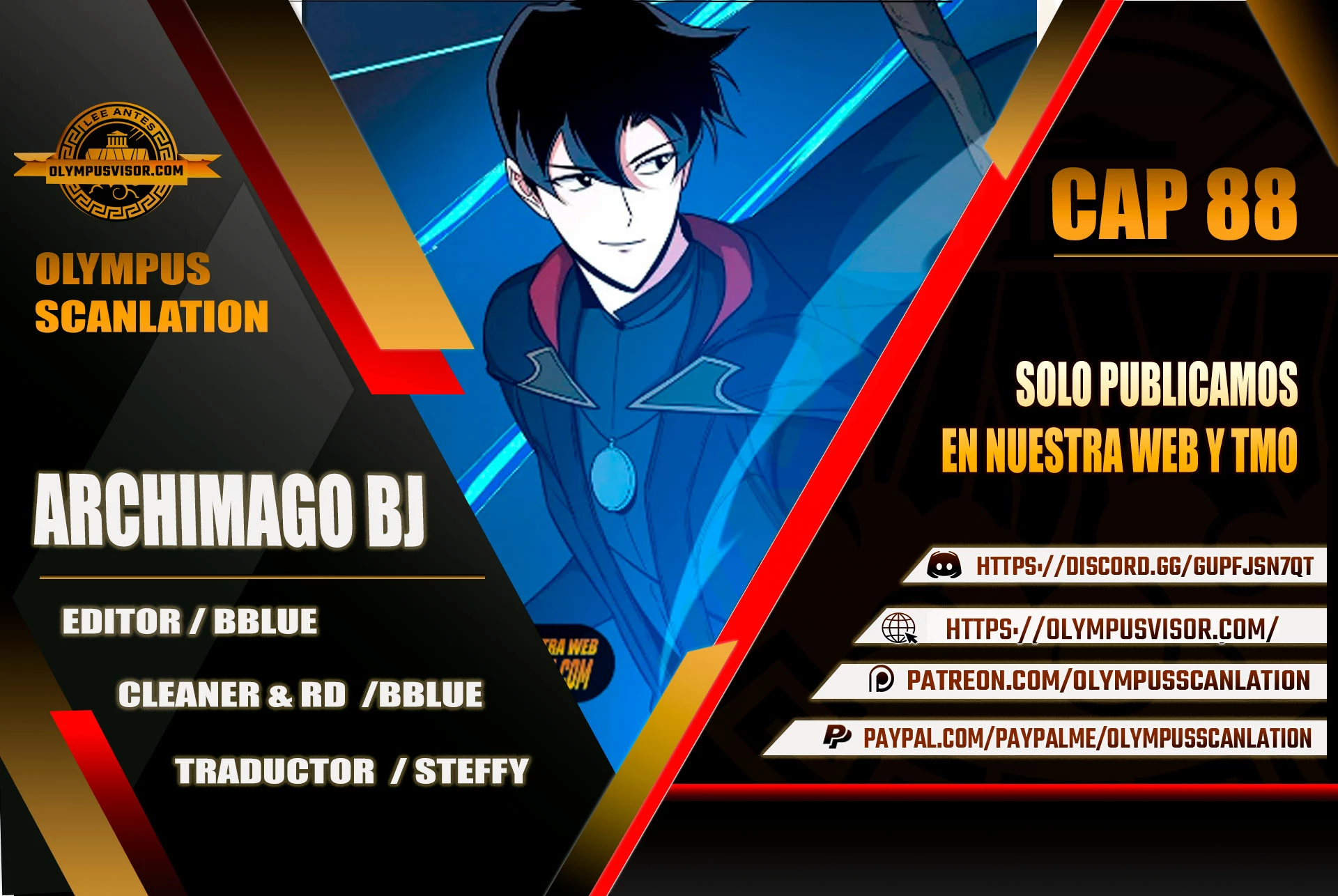 BJ Archimago capítulo 88 página 1