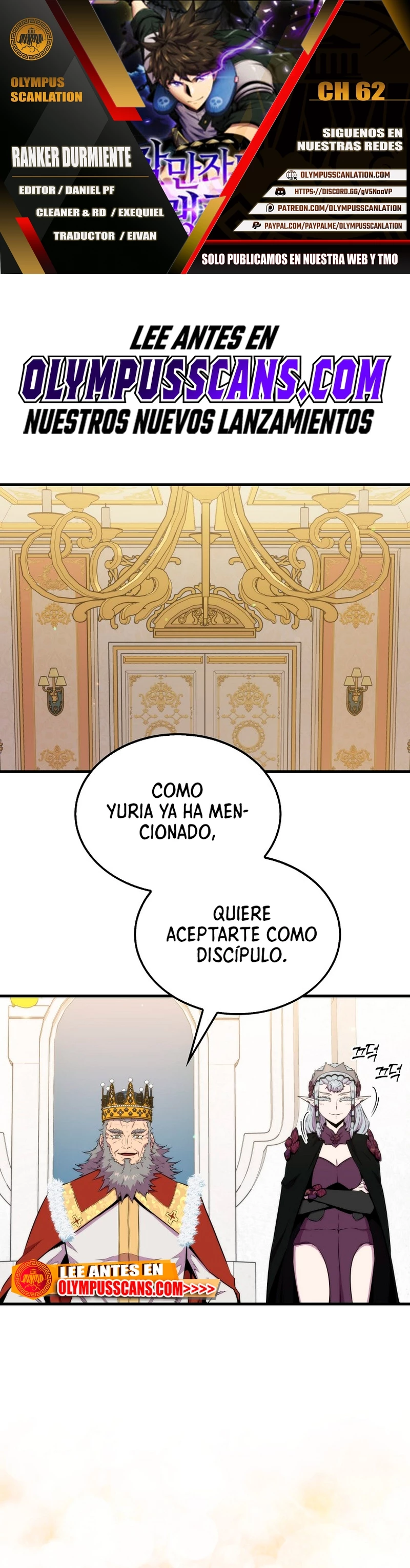 Ranker Dormido capítulo 62 página 1