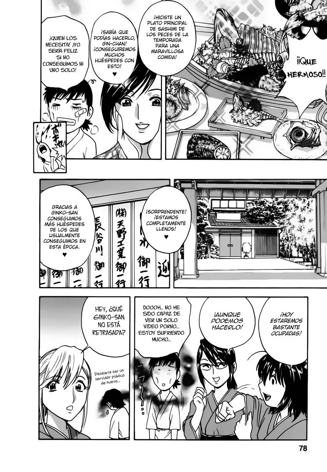 Zokkon! Boing Onsen capítulo 4 página 8