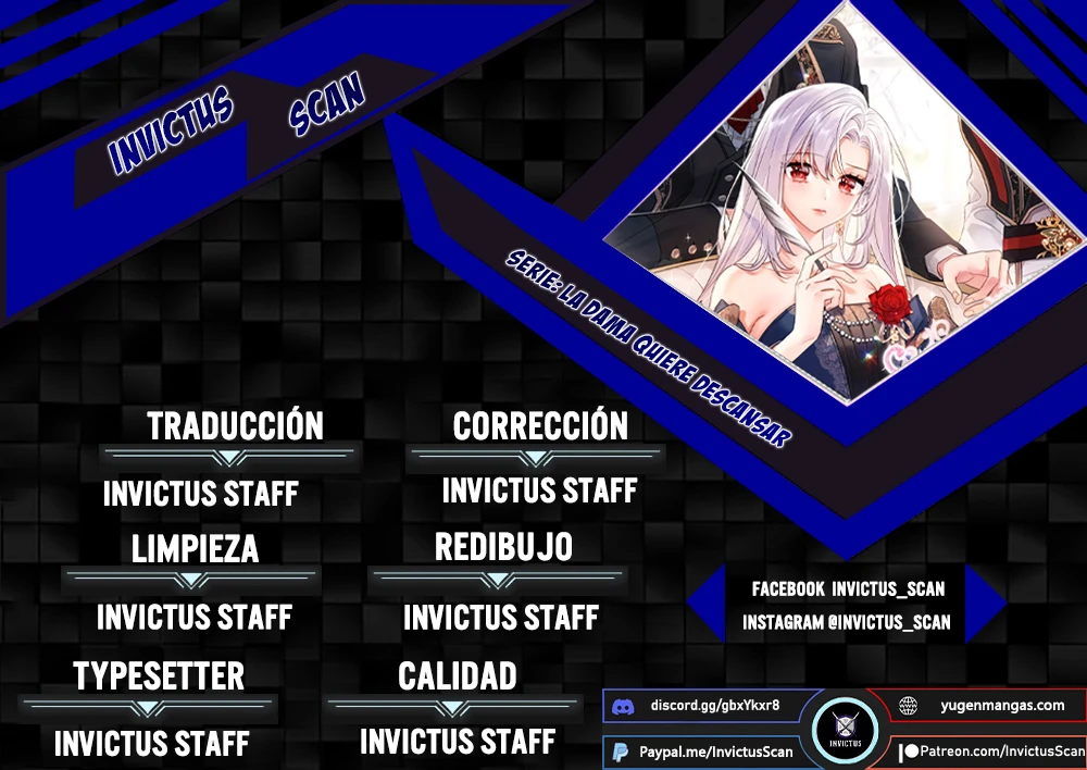 La Dama Quiere Descansar capítulo 91 página 1