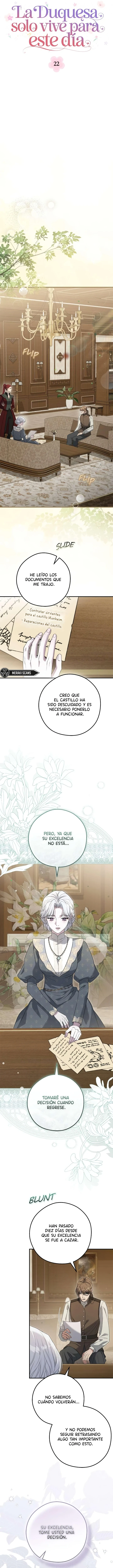 La duquesa solo vive para este día capítulo 22 página 8