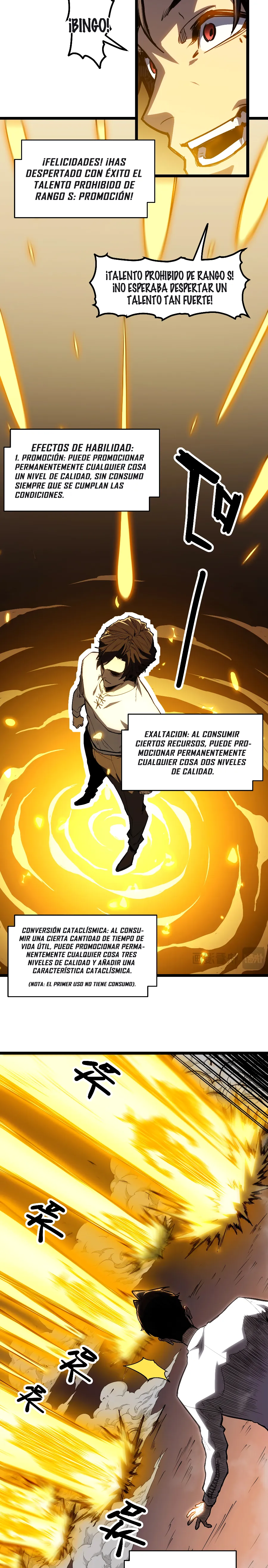 Invencible a un GOLPE de Morir capítulo 1 página 17