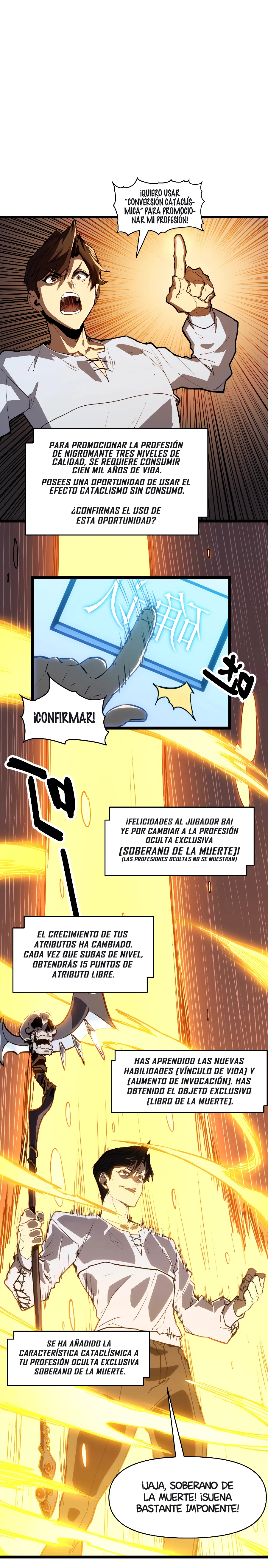 Invencible a un GOLPE de Morir capítulo 1 página 21