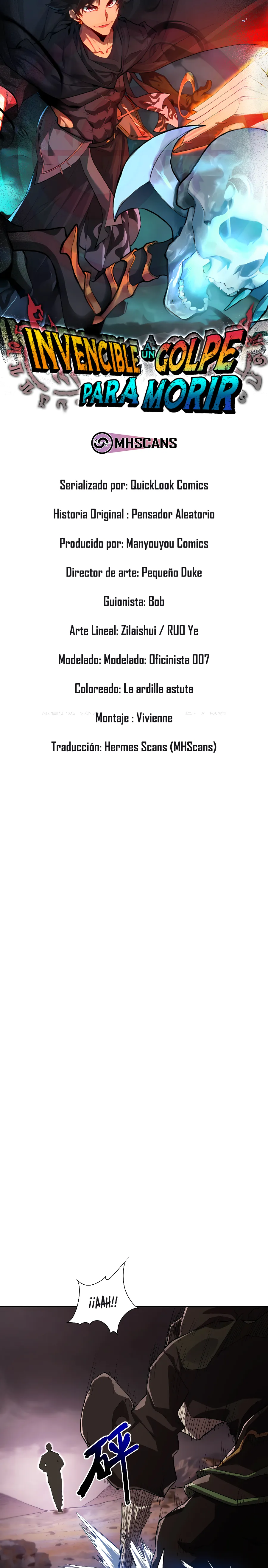 Invencible a un GOLPE de Morir capítulo 13 página 3