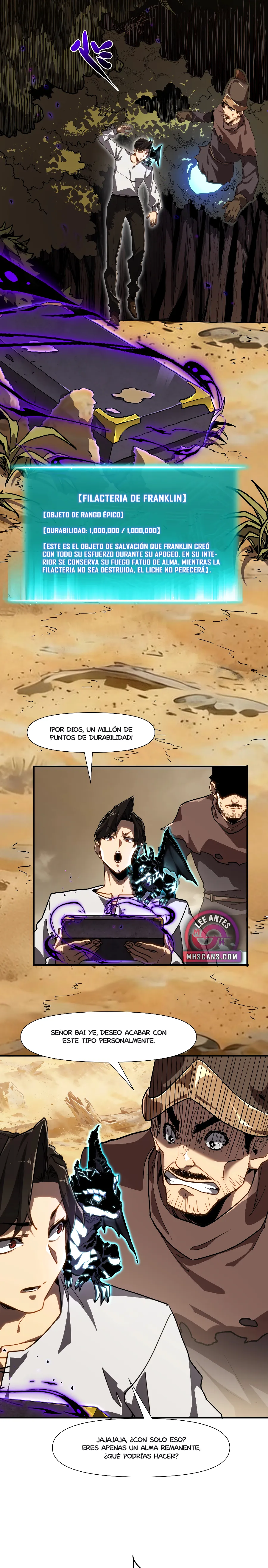 Invencible a un GOLPE de Morir capítulo 14 página 9