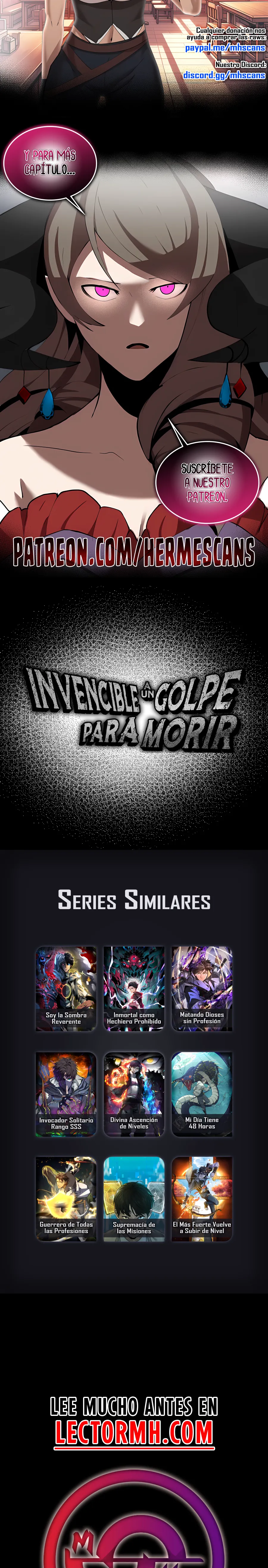 Invencible a un GOLPE de Morir capítulo 15 página 18