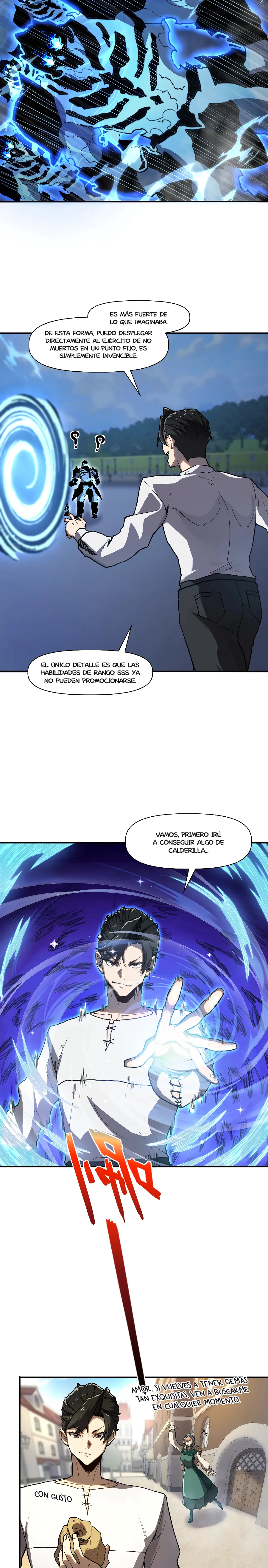 Invencible a un GOLPE de Morir capítulo 15 página 9