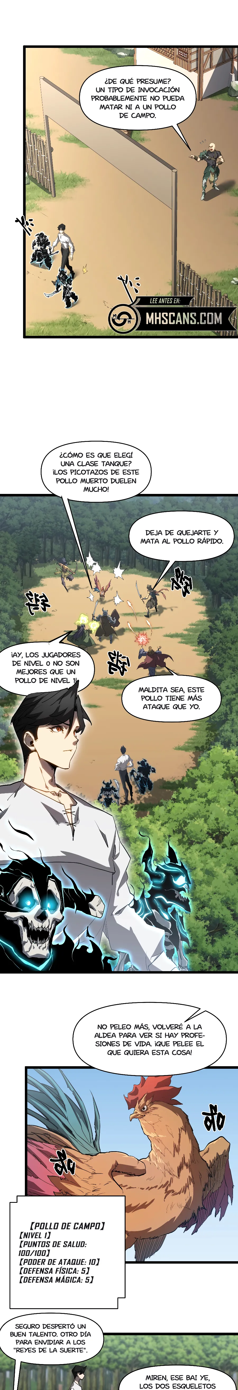 Invencible a un GOLPE de Morir capítulo 2 página 8