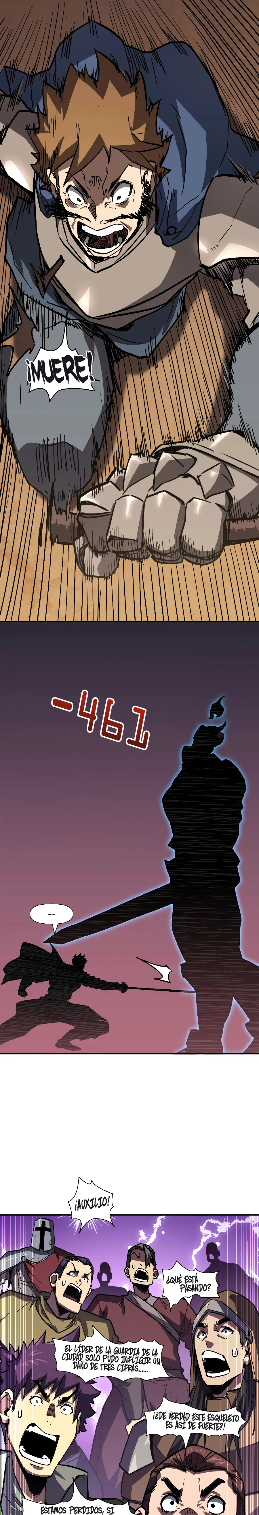 Invencible a un GOLPE de Morir capítulo 22 página 5