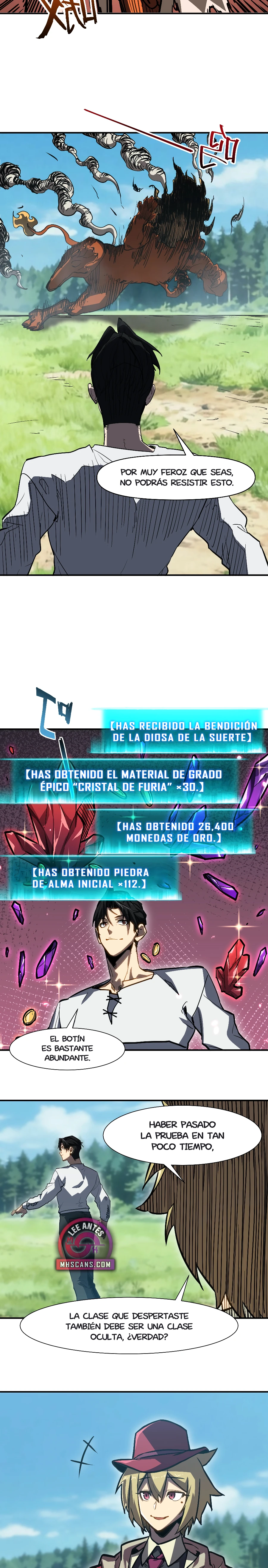 Invencible a un GOLPE de Morir capítulo 24.5 página 11