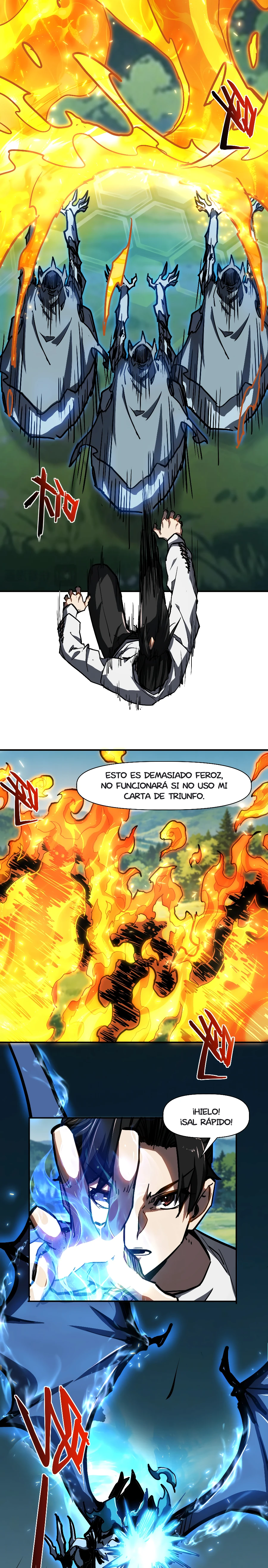 Invencible a un GOLPE de Morir capítulo 24.5 página 5