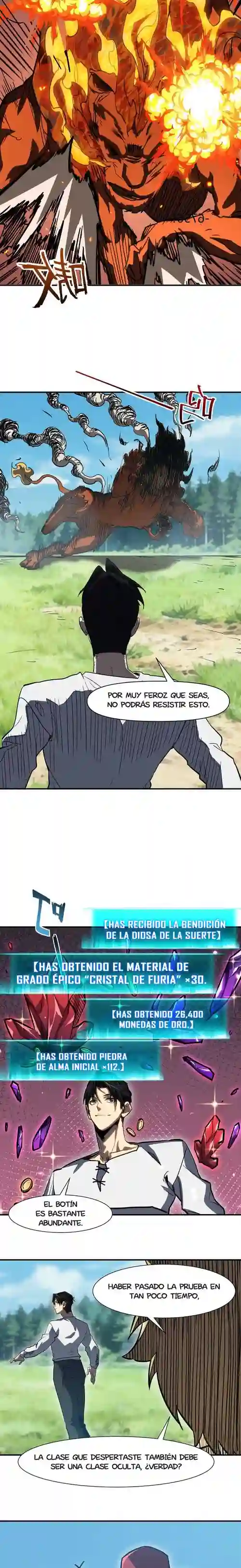 Invencible a un GOLPE de Morir capítulo 24 página 10