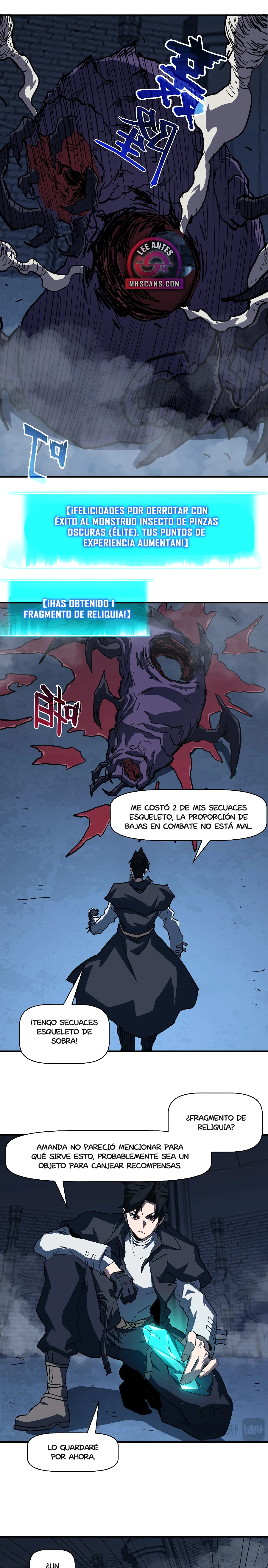 Invencible a un GOLPE de Morir capítulo 26 página 8