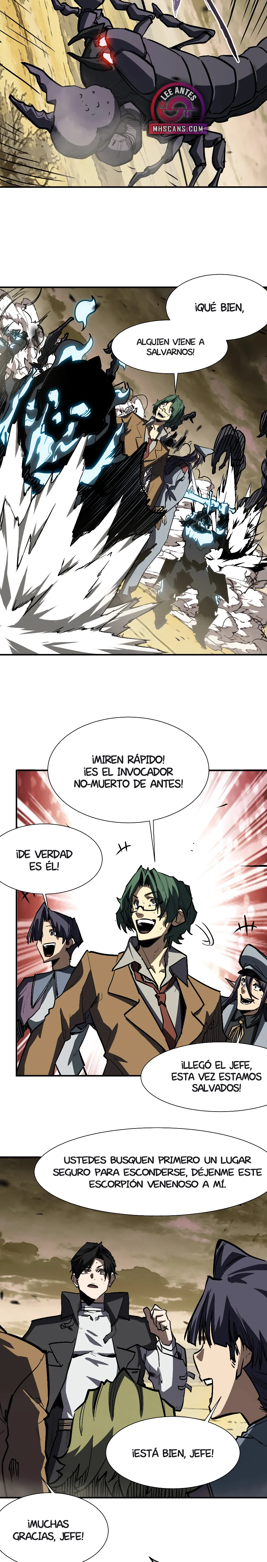 Invencible a un GOLPE de Morir capítulo 29 página 13