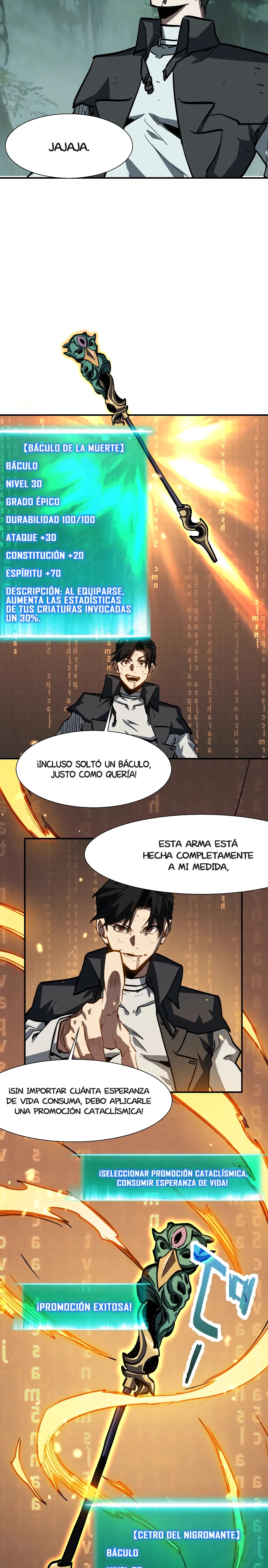Invencible a un GOLPE de Morir capítulo 29 página 8