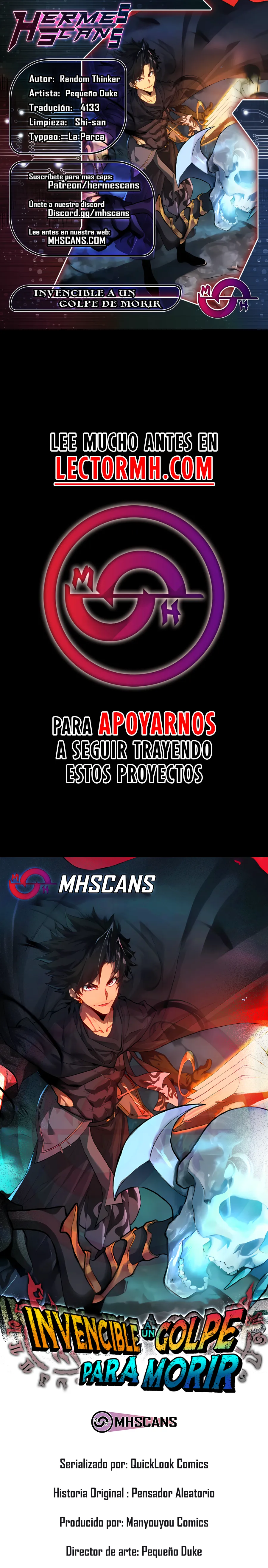 Invencible a un GOLPE de Morir capítulo 3 página 1