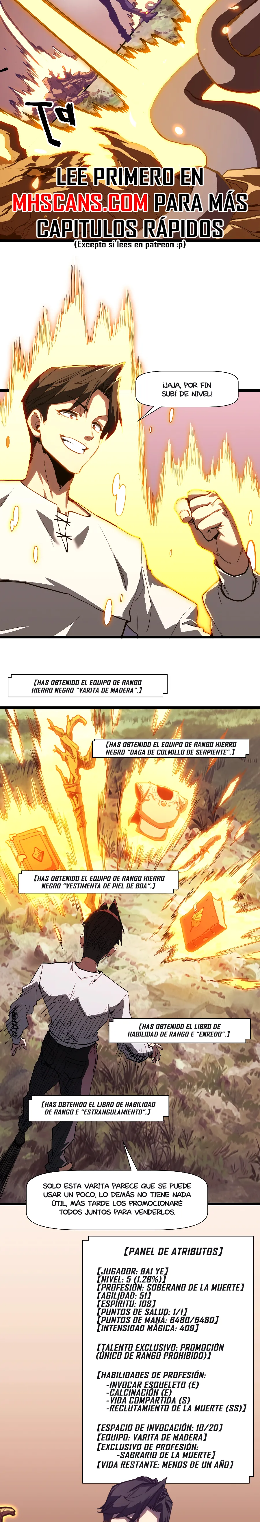 Invencible a un GOLPE de Morir capítulo 3 página 10