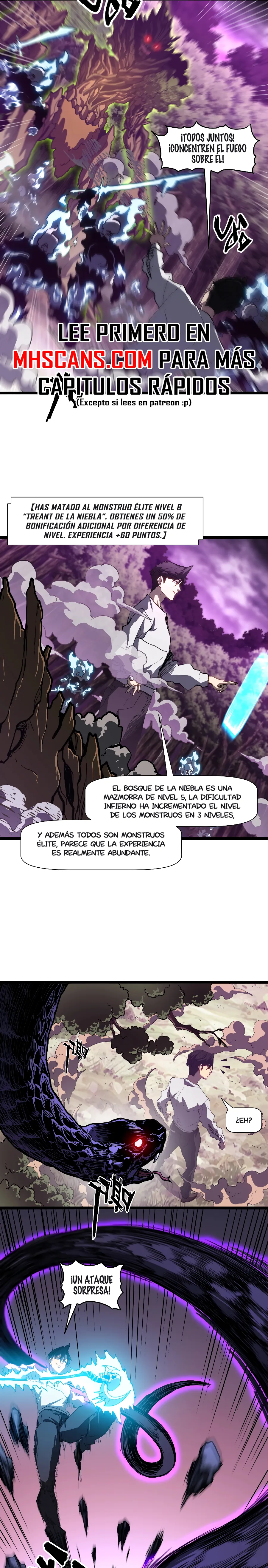 Invencible a un GOLPE de Morir capítulo 3 página 5