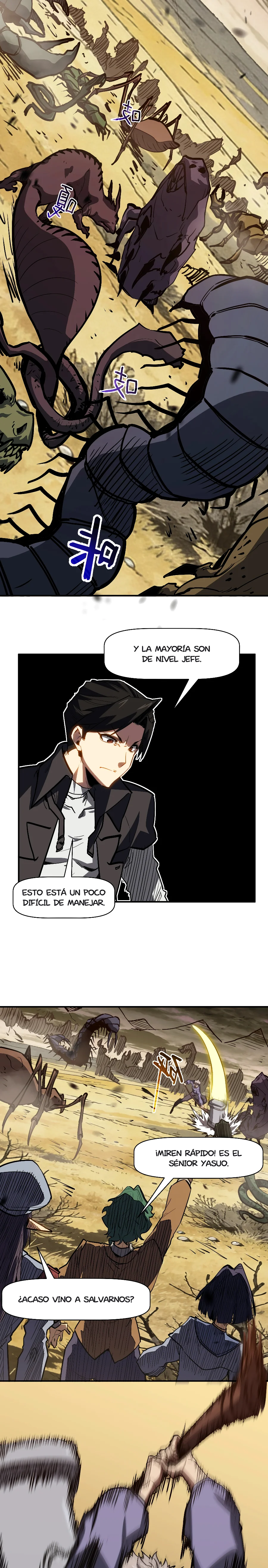 Invencible a un GOLPE de Morir capítulo 30 página 3
