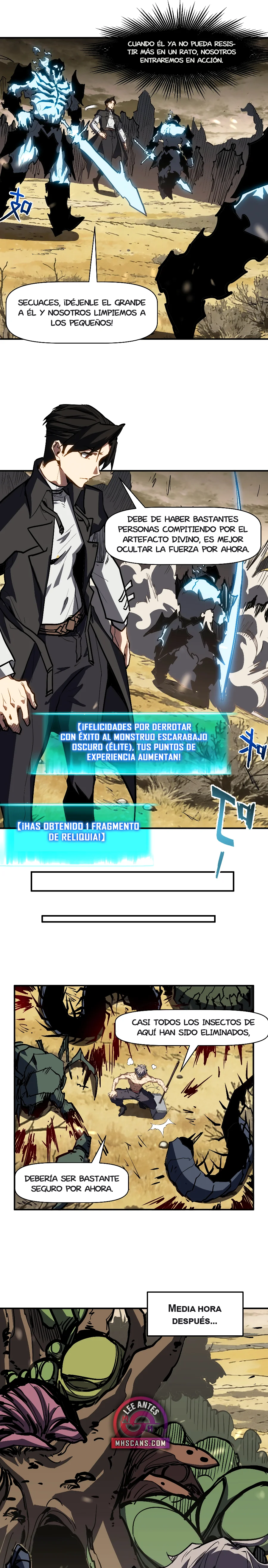 Invencible a un GOLPE de Morir capítulo 30 página 9