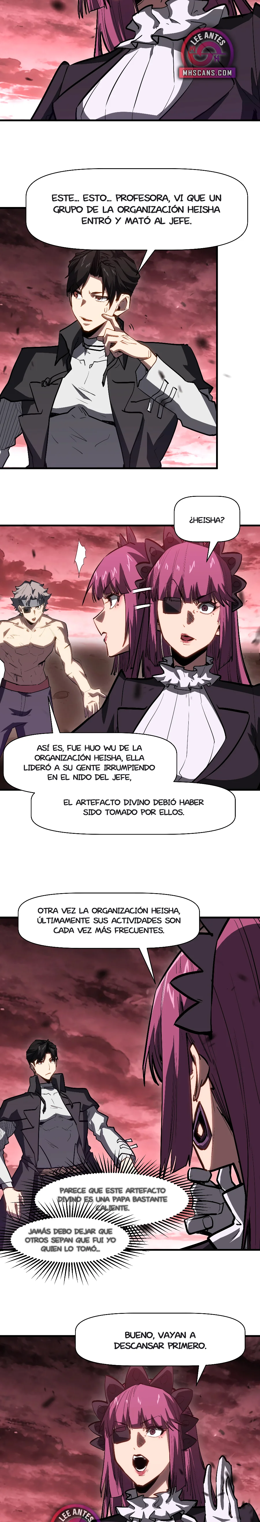 Invencible a un GOLPE de Morir capítulo 32 página 7