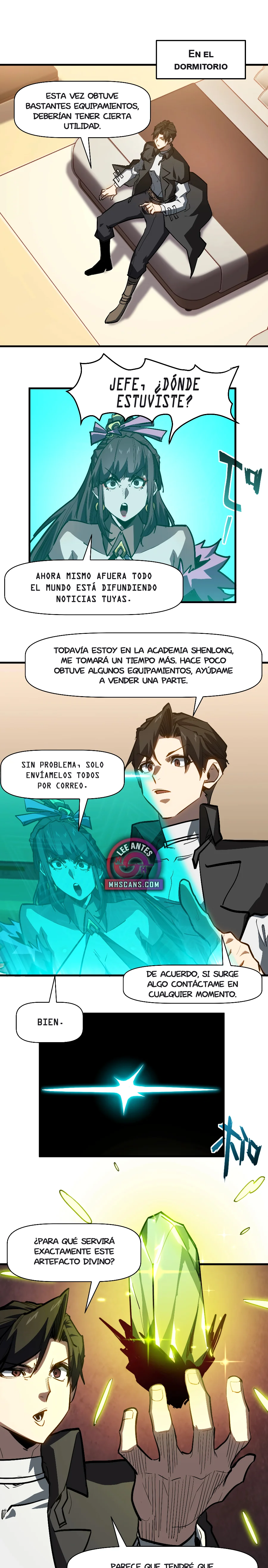 Invencible a un GOLPE de Morir capítulo 32 página 9