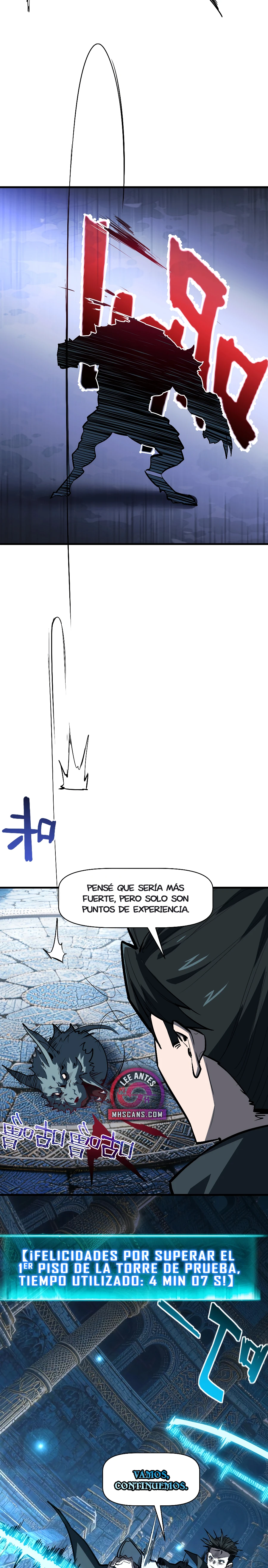 Invencible a un GOLPE de Morir capítulo 33 página 9