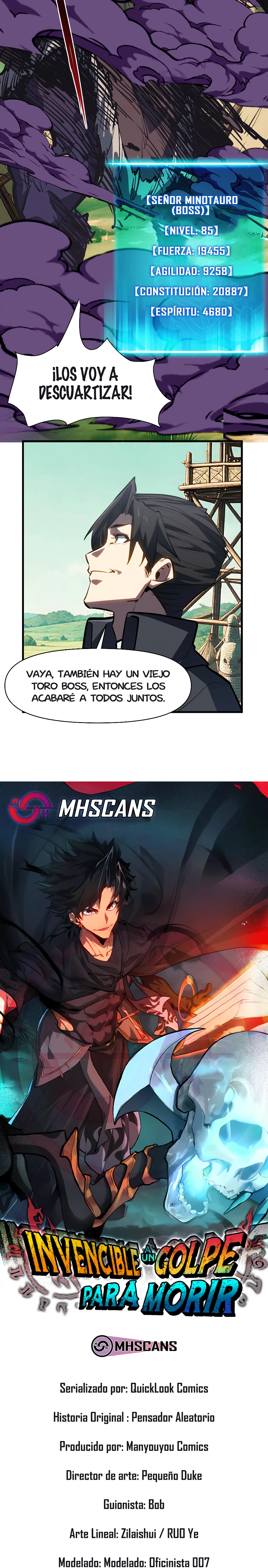 Invencible a un GOLPE de Morir capítulo 34 página 2