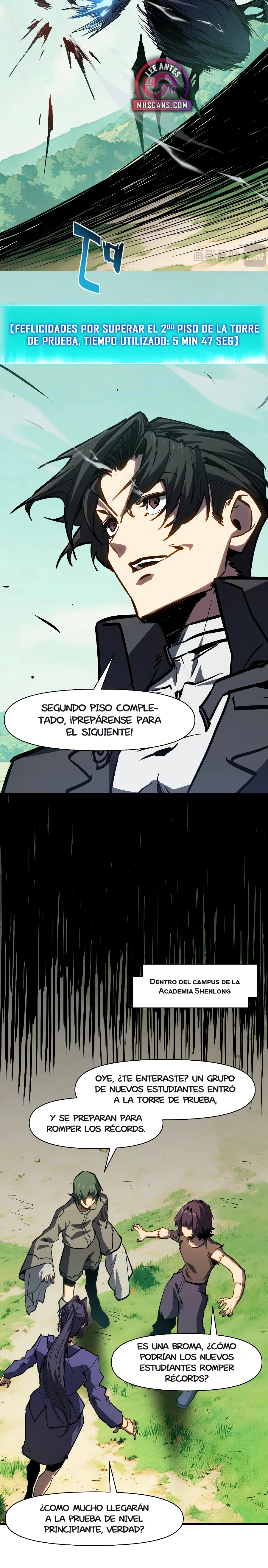 Invencible a un GOLPE de Morir capítulo 34 página 4