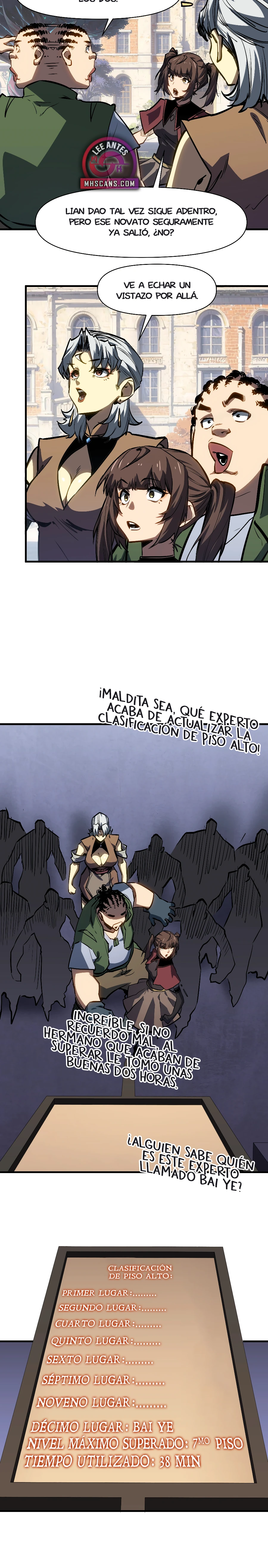 Invencible a un GOLPE de Morir capítulo 34 página 6