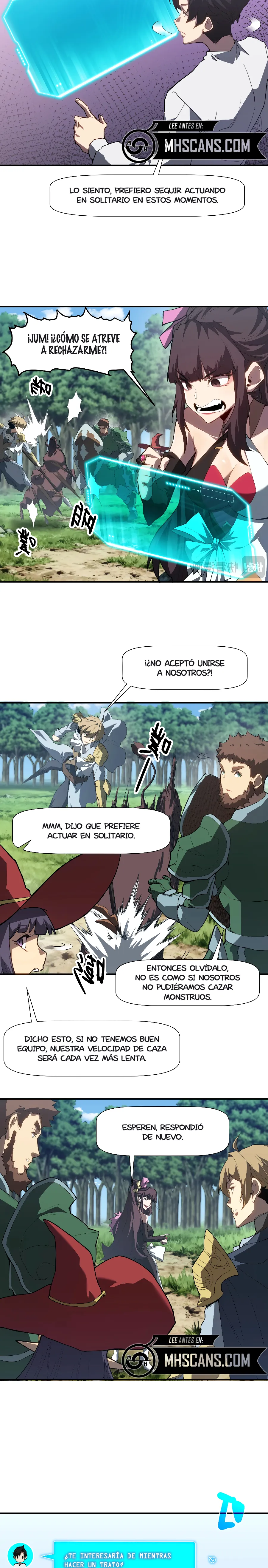 Invencible a un GOLPE de Morir capítulo 5 página 4