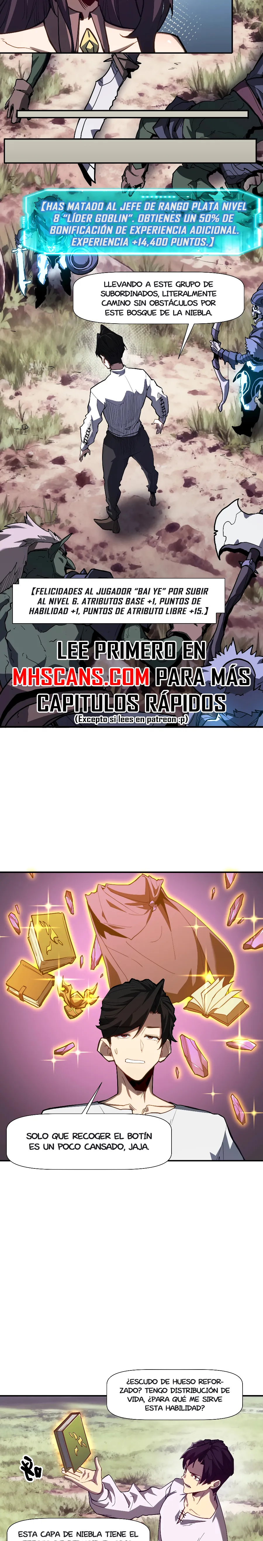 Invencible a un GOLPE de Morir capítulo 5 página 9