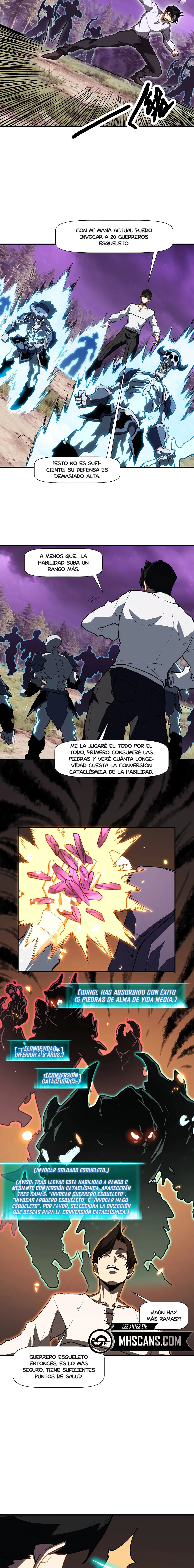 Invencible a un GOLPE de Morir capítulo 7 página 2