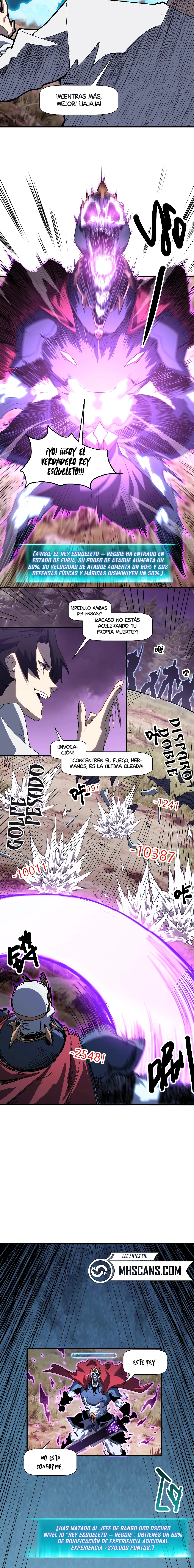 Invencible a un GOLPE de Morir capítulo 7 página 5