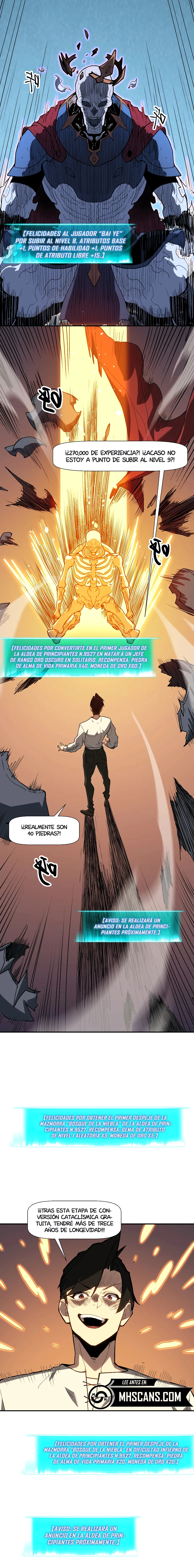 Invencible a un GOLPE de Morir capítulo 7 página 6