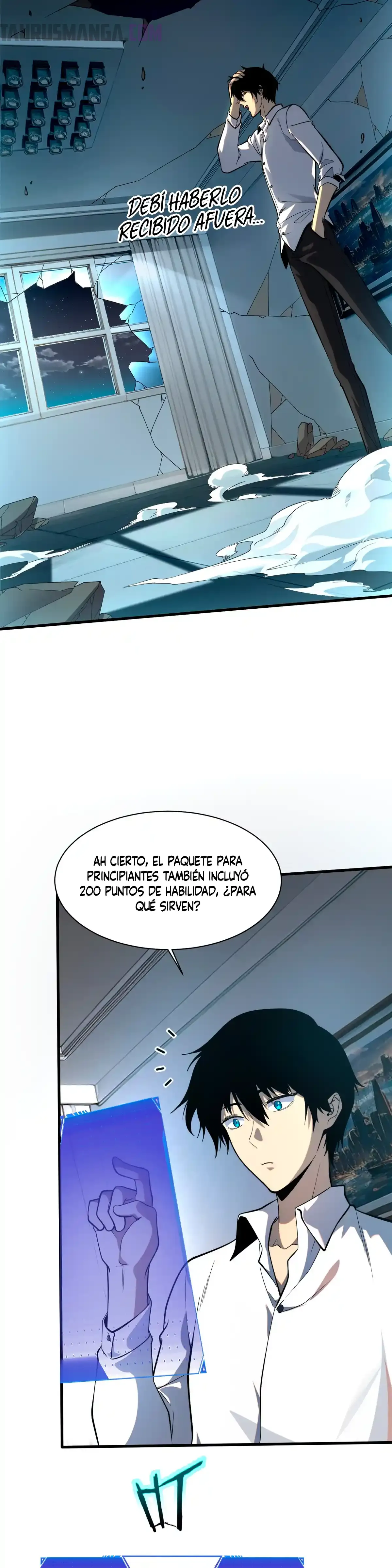 Despertar del guerrero del Rayo Clase SSS capítulo 1 página 33