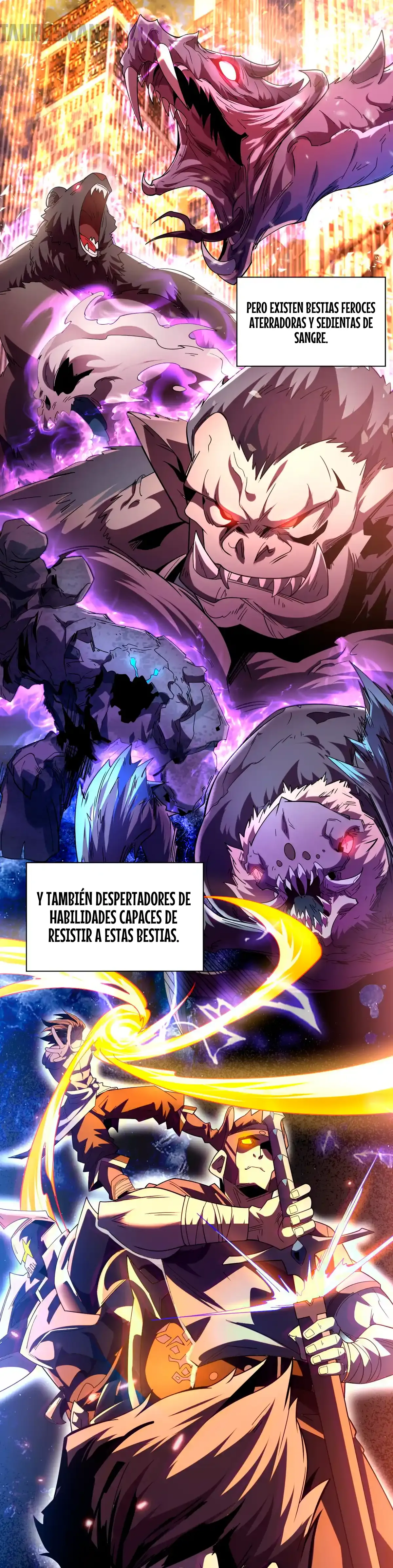 Despertar del guerrero del Rayo Clase SSS capítulo 1 página 4