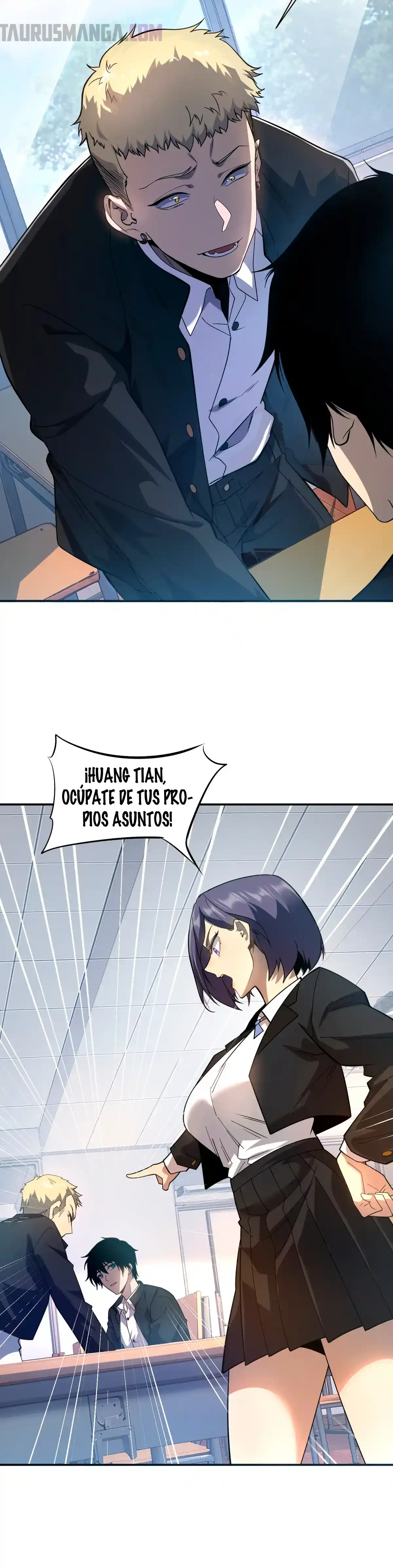 Despertar del guerrero del Rayo Clase SSS capítulo 1 página 8