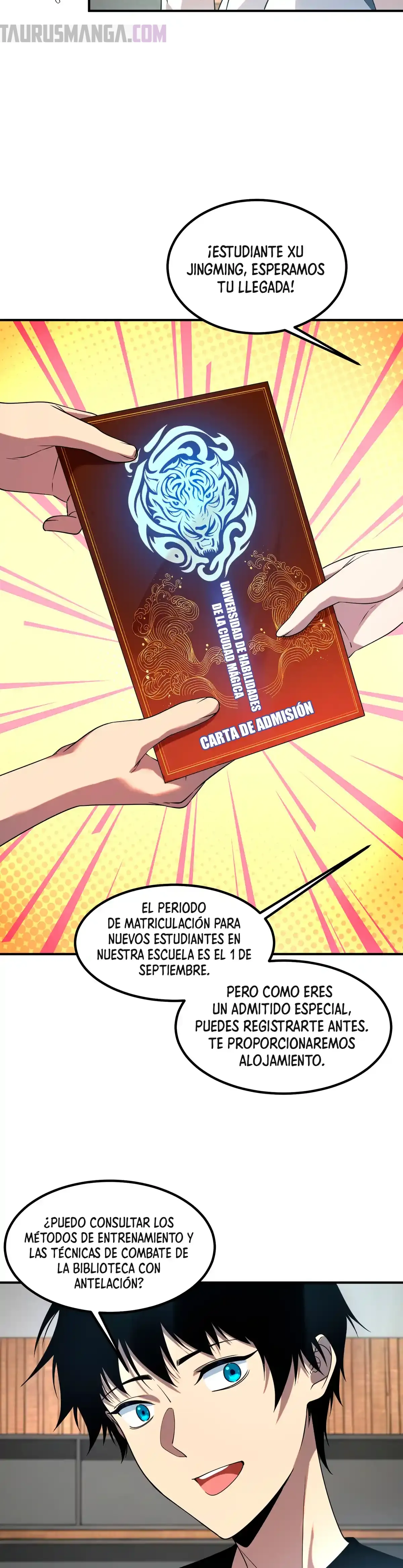 Despertar del guerrero del Rayo Clase SSS capítulo 11 página 3