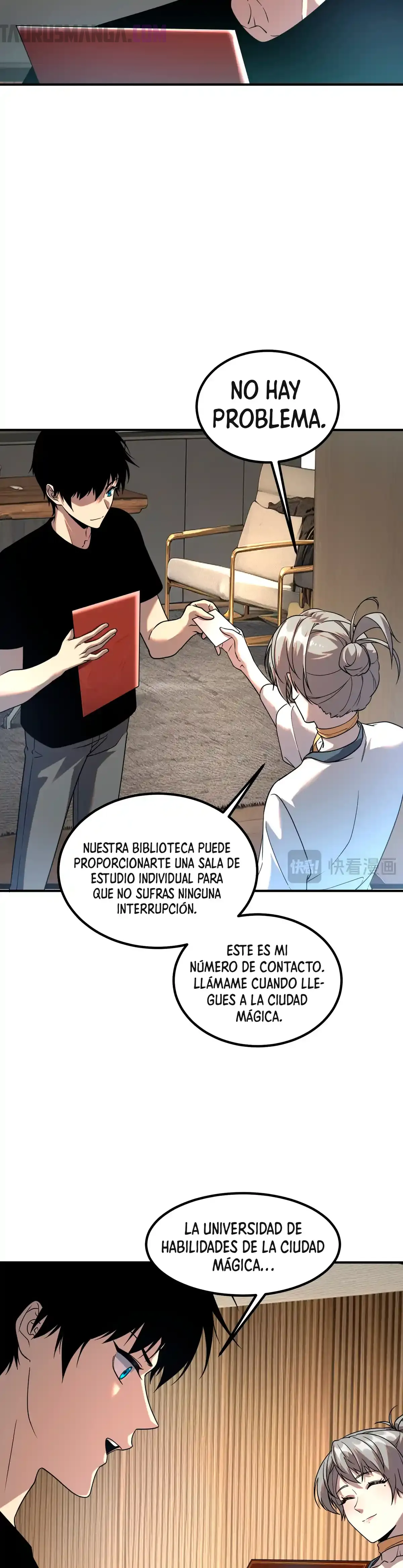 Despertar del guerrero del Rayo Clase SSS capítulo 11 página 4