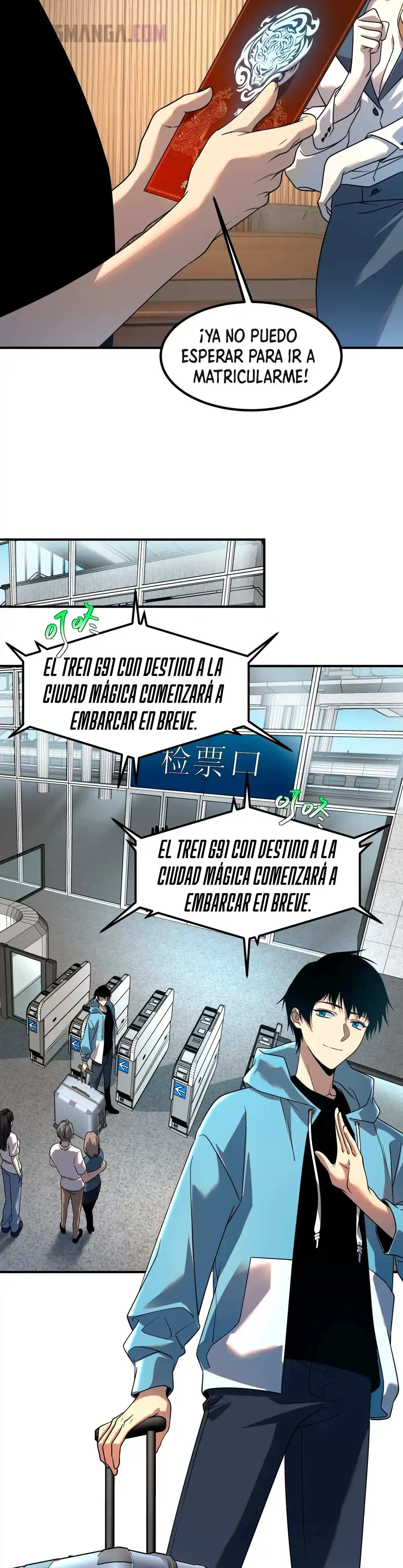 Despertar del guerrero del Rayo Clase SSS capítulo 11 página 5