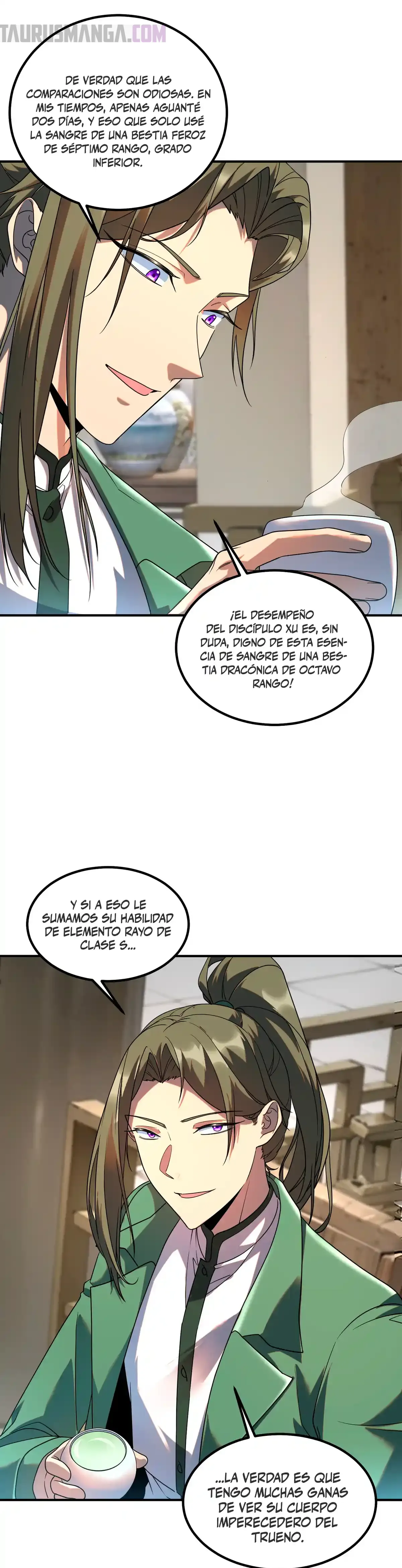 Despertar del guerrero del Rayo Clase SSS capítulo 13 página 2